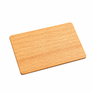 Tarjeta de Visita NFC Personalizada CALA de Madera de Zelkova, NTAG213 85.5x54mm, para Reseñas de Google y Redes Sociales - Product Image 4