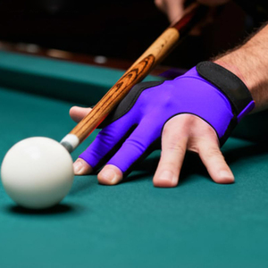 Guantes de Snooker de 3 Dedos de Alta Calidad, Material de Poliéster Transpirable, Estilo Profesional, Servicio OEM a Bajo Precio, Guantes de Snooker con Logotipo - Product Image 4