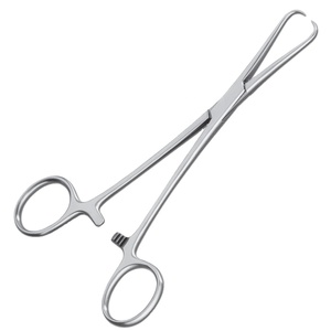 Pinza para toallas Bernhard de 16.5 cm (6.5 pulgadas) de acero inoxidable, abrazadera para paños quirúrgicos, instrumento quirúrgico personalizado - Product Image 2