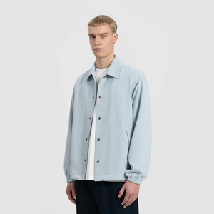 Veste de coaching à marque privée pour hommes, style coupe-vent chaud avec broderie optionnelle - Product Image 4