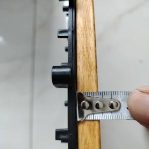 Carreaux de terrasse en acacia modernes 300*300mm pour intérieur et extérieur maison jardin terrasse arrière-cour décoration balcon chemin de promenade - Product Image 3