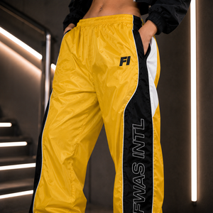 Pantalones deportivos personalizados con reflectores 3M, estilo streetwear, cortavientos de nailon, unisex, para hombre, OEM. - Product Image 2