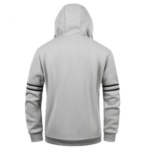 Sweat à capuche zippé pour homme, personnalisé, imprimé, épais, à fermeture intégrale, tendance, col à capuche, vente en gros OEM - Product Image 6