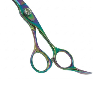 Professional High Quality Stainless Steel Hair Scissors Straight Blade Barber Salon Cutting <b>Shears</b> Manufacture In Pakistan - Product Image 6