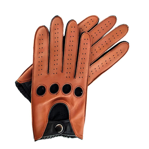 Custom High Quality Sheepskin <b>Driving</b> <b>Gloves</b> Unlined Winter Leather Waterproof UV Protection Outer Seam Casual Outdoor Daily Use - Product Image 6