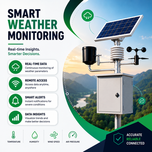 Estación Meteorológica Industrial |   Monitoreo en la Nube 4G y Energía Solar |   OEM Disponible - Product Image 1