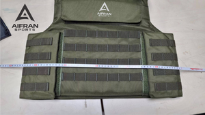 Chaleco Deportivo Aifran Multifuncional Ajustable para Entrenamiento al Aire Libre con Bolsillo para Placa, Transpirable y con Protección Completa - Product Image 5