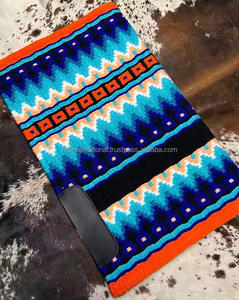 Best Quality New Zealand Wool Double Weave Hand Weaved <b>Saddle</b> Pads Attractive Colours for Western Riding Show Horse New Zealand - Product Image 4