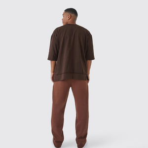 Pantalon de jogging décontracté pour homme grande taille 2026, coupe empilée, taille haute, tissu de haute qualité - Product Image 2