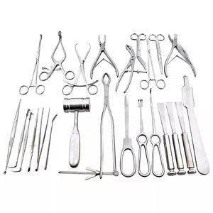 Juego de Instrumentos Quirúrgicos Ortopédicos Básicos, Kit de Instrumentos Quirúrgicos de Acero Inoxidable de Calidad Alemana, Herramientas Quirúrgicas Ortopédicas con Certificación CE ISO - Product Image 1