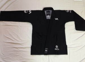 คุณภาพสูงสุด 450gsm Shoyorol Batct # ชุดยิวยิตสูบราซิล RVCA V2 สำหรับผู้ใหญ่ สีดำ ผ้าฝ้าย 100% ชุดยูโด/ศิลปะการต่อสู้ - Product Image 2