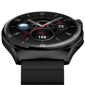 패션 스마트워치 AMOLED 디스플레이 피트니스 IP68 방수 스포츠 블루투스 건강 트래커 손목시계 여성 남성용 - Product Image 4