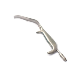 Écarteur mammaire à double extrémité dentée 22 x 55 mm 31 cm en acier inoxydable plaqué or, manuel, certifié CE Classe I, réutilisable, en plastique - Product Image 2