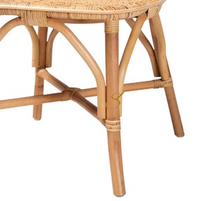 Eco Friendly Natural Wicker Dining <b>Chair</b> Armless Handcrafted <b>Rattan</b> <b>Chair</b> for Hotel Resort Restaurant <b>Bistro</b> Furniture - Product Image 5