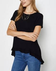 เสื้อกล้ามผู้หญิงเนื้อผ้าออร์แกนิคแบบดิบ ผสมใยพืชยั่งยืน คอทรงโอ ไม่มีแขน สีงาช้างธรรมชาติ เป็นมิตรกับสิ่งแวดล้อม เหมาะสำหรับใส่ในชีวิตประจำวัน - Product Image 4