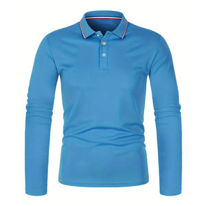 Camiseta Polo Moderna de Manga Larga para Mujer, Camiseta Polo Holgada de Manga Larga para Ropa Urbana - Product Image 3