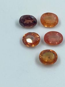 Pierres précieuses d'épinelle naturelle multicolores calibrées, pierres colorées d'épinelle précieuse, 4,45 carats, 4 pièces - Product Image 4