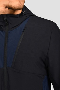 <b>Men's</b> Solid Logo <b>Soft</b> <b>Shell</b> Tracksuit Set Full Zip Windbreaker <b>Jacket</b> and Jogger Pants Lightweight Breathable Outdoor Sportswear - Product Image 5