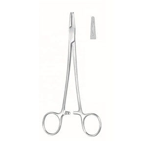 Porte-aiguille Mayo Hegar Premium 16 cm - Acier inoxydable de qualité chirurgicale, manche doré TC, autoclavable, haute adhérence - Certifié ISO13485 CE - Product Image 3