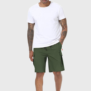 Shorts cargo pour hommes, différentes couleurs, entraînement physique, vêtements d'été personnalisés, grande taille, shorts de marathon, shorts cargo de sport à séchage rapide - Product Image 6