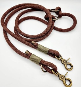 Correa para Perro Resistente y Ecológica, 100% Algodón, con Decoración de Lazo, Diseño Animal, Estilo Moderno - Product Image 1