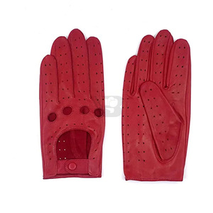 New 2026 Style Vintage Sports Driving Leather <b>Gloves</b>-<b>Touchscreen</b> & Breathable Four Seasons Use - Product Image 3