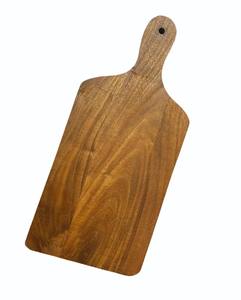 Planche à découper en bois artisanale, durable, pour légumes, fruits et viande, bois naturel rustique - Product Image 1