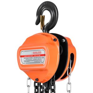 Paranco a Catena Manuale da 2 Tonnellate (4400 Libbre) con Altezza di Sollevamento di 20 Piedi, Nuovo G80 Zincato, Blocco a Catena Manuale per Lavori Pesanti in Fattoria - Product Image 5