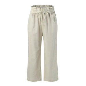 Breathable Top Trendy <b>Women</b> Private Label 2024 Top Selling <b>Lightweight</b> <b>Women</b> <b>Trousers</b> <b>for</b> Sale Casual Style <b>Women</b> - Product Image 2