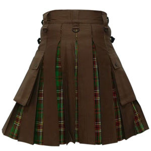 Kilt utilitaire pour hommes, kilt écossais arc-en-ciel, tenue traditionnelle des Highlands, kilt fait main sur mesure, kilt des Highlands de 8 yards, meilleure qualité - Product Image 6