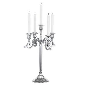 En promotion : Candelabre en métal pour décoration intérieure, support de bougie pour centre de table de mariage et de salle à manger, disponible - Product Image 4