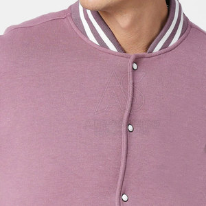 แจ็คเก็ต Letterman Varsity คลาสสิก คอตั้ง โลโก้ด้านหน้า สวมใส่สบาย ดีไซน์วินเทจ แจ็คเก็ตฤดูหนาว คุณภาพสูง เป็นมิตรกับสิ่งแวดล้อม - Product Image 6
