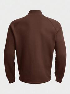 เสื้อสเวตเชิ้ตผ้าฟลีซหนานุ่มคุณภาพสูง คอตตอน 100% แบบซิป ¼  คอตตอน 100% รับผลิตตามแบบ OEM เสื้อพูลโอเวอร์แบบ ¼ ซิป - Product Image 4