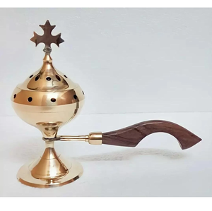 Offre spéciale : Brûleur à Bakhoor en acier inoxydable avec poignée en bois, support d'encens pour parfum d'intérieur et aromathérapie - Product Image 4