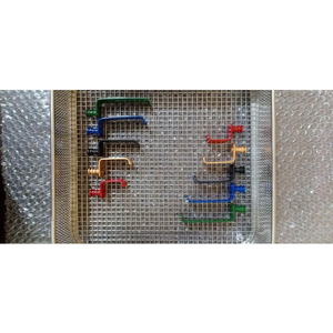 Système de rétracteur cervical antérieur Trimline d'Azicon, ensemble de lames en titane auto-fixantes, équipement de chirurgie spinale - Product Image 2