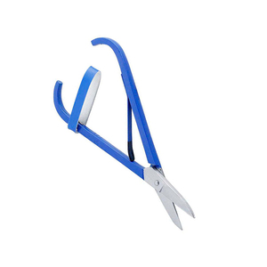 Curved Silver Color Stainless Steel Spring Cuticle Scissors with Pointed Tip for Beauty and Manicure Work - Product Image 6