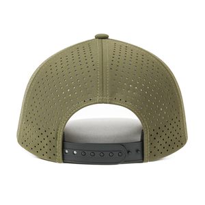Gorra de Béisbol Verde Oliva de 6 Paneles, Malla Transpirable, Ajuste Ajustable, Unisex, Estilo Casual para Exteriores, Primavera/Verano - Product Image 6