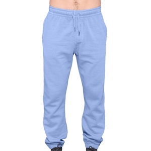 Pantalon de jogging personnalisé en toile, coupe droite, taille élastique à boutons, pour le sport, la course en extérieur, décontracté et respirant - Product Image 3