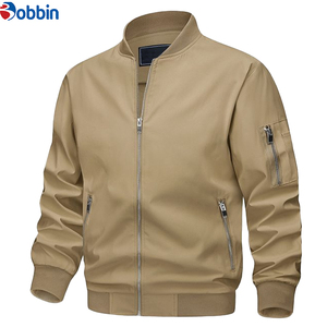 Chaqueta de Hombre Personalizada de Alta Calidad, Cortavientos con Cremallera, Chaqueta de Caza, Chaqueta Bomber, Ropa de Exterior con Bolsillos con Cremallera, Ropa de Trabajo - Product Image 3
