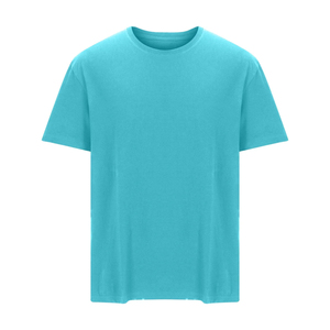 เสื้อยืดลายทางทรงสลิมฟิตลำลองสำหรับผู้ชายเสื้อยืดพิมพ์ลายขนาดใหญ่พิเศษคอกลมโอเวอร์ไซส์ - Product Image 4