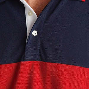 Camiseta de Golf Personalizable OEM con Logotipo Impreso Personalizado, Diseño de Tela de Lona 100% Algodón de Secado Rápido para Hombre - Product Image 5