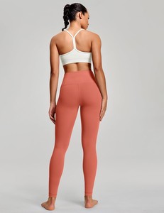Leggings sculptants taille haute pour femmes, sans couture, extensibles, pour fitness, yoga, gym, entraînement, vêtements de sport, compression, contrôle du ventre - Product Image 4