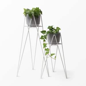 Support de plante en métal moderne pour intérieur et extérieur, porte-pot de fleurs décoratif pour salon et balcon - Product Image 4