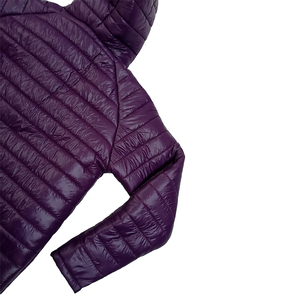 Veste matelassée pour homme sur mesure OEM, style slim, nouvelle collection, à capuche, fermeture éclair, manteau d'hiver brillant effet bulle pour jeunes et adultes, fabriqué au Pakistan - Product Image 6