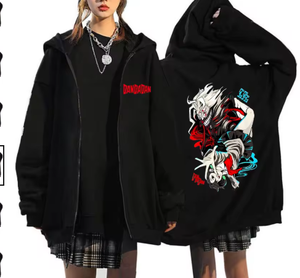 เสื้อฮู้ดซิป Dandadan Okarun สไตล์วัยรุ่น พิมพ์ลายการ์ตูนอนิเมะ ดีไซน์เก๋สำหรับผู้หญิง ซิปตลกๆ - Product Image 5