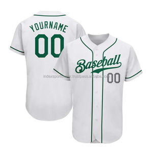 Camiseta de Béisbol Personalizada Index para Hombre, Azul Marino, Manga Corta, con Botones, Transpirable, de Poliéster, con Nombre del Equipo Impreso - Product Image 2