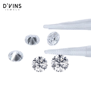 Diamant rond brillant de 0,3 carat D VS2 en vrac pour la fabrication de bijoux - D'vins Jewels - Product Image 1