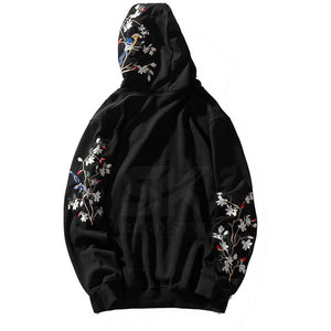 Sudaderas Bordadas de Color Sólido Fabricadas en Pakistán, Sudaderas Bordadas Casuales con Logotipo Impreso Personalizado - Product Image 5