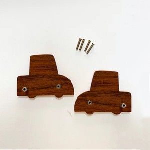 Poignées et poignées de tirage décoratives en bois d'acacia pour enfants, en forme de voiture, pour portes, armoires et commodes, vente en gros - Product Image 4