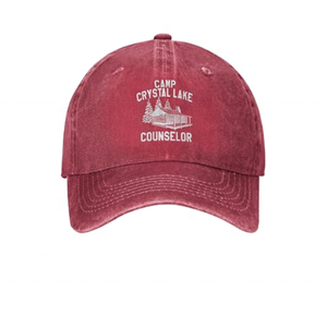 Casquette de Baseball Cowboy Lavé Distressed Vente en gros Casquette de pêche Camping Crystal Lake Counselor Trucker Hat Vintage Gorras Dad Hats - Product Image 2